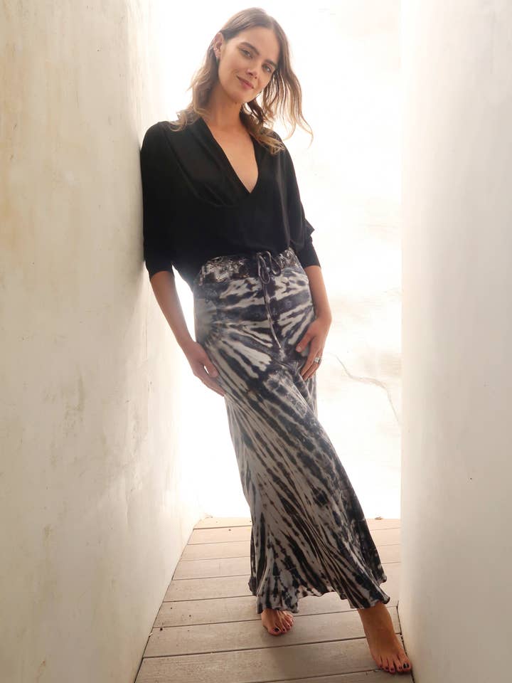 MiJo by Michelle Jonas - Wholesale Skirt – Women’s - Stretch Silk Charmeuse Bias Skirt with Adjustable Lace Waistband19