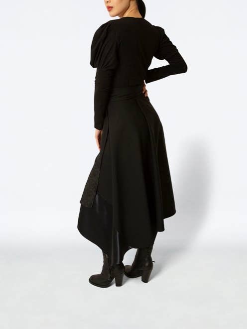 Violette nederdel for engroshandel hos Allicano