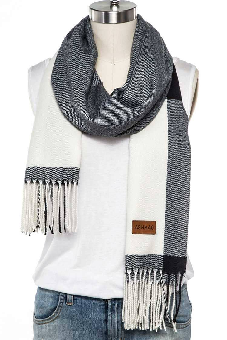 Artini Accessories - Wholesale Scarf - Women's - Super Soft Large Cashmere Blend Scarf3