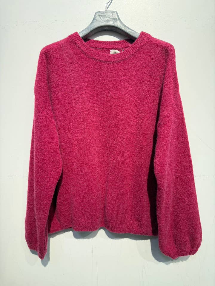 NOELINE - Wholesale Knit Sweater - Women's - Superfine alpaca and wool sweater 754814