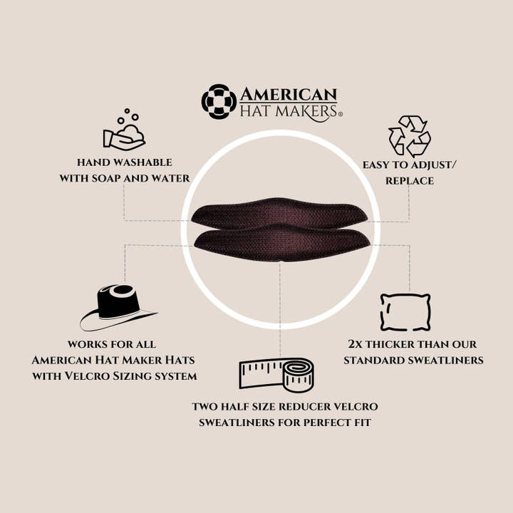 American Hat Makers - Wholesale Hat Accessory - Women's - Half Size Reducer3