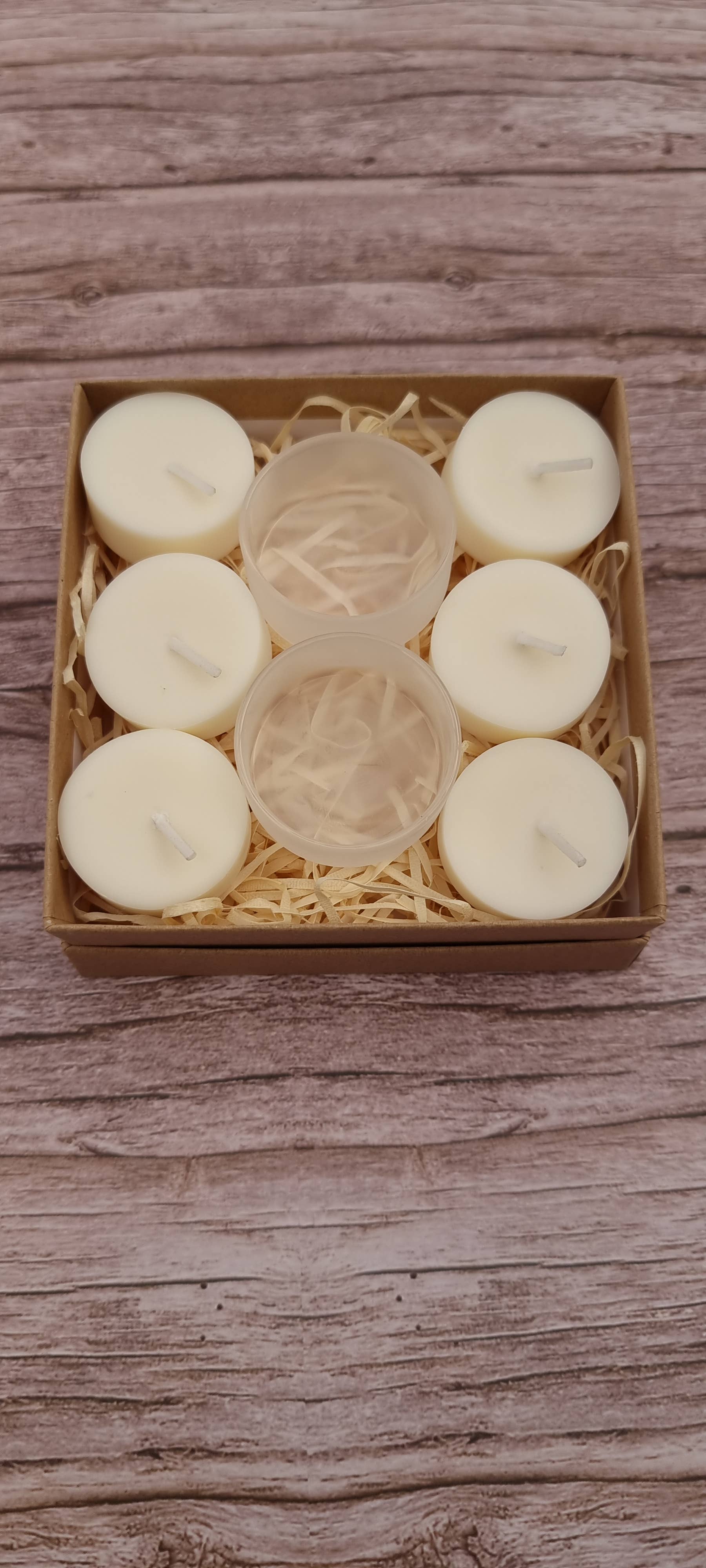 NAKEnDLE – Großhandel Teelichter – Teelichter-Geschenkset mit Kokosnuss- und Rapswachs1