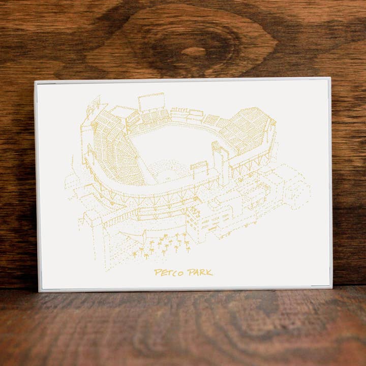 Petco Park - San Diego Padres - Kunstdruk voor wholesale door Designs By Patterson