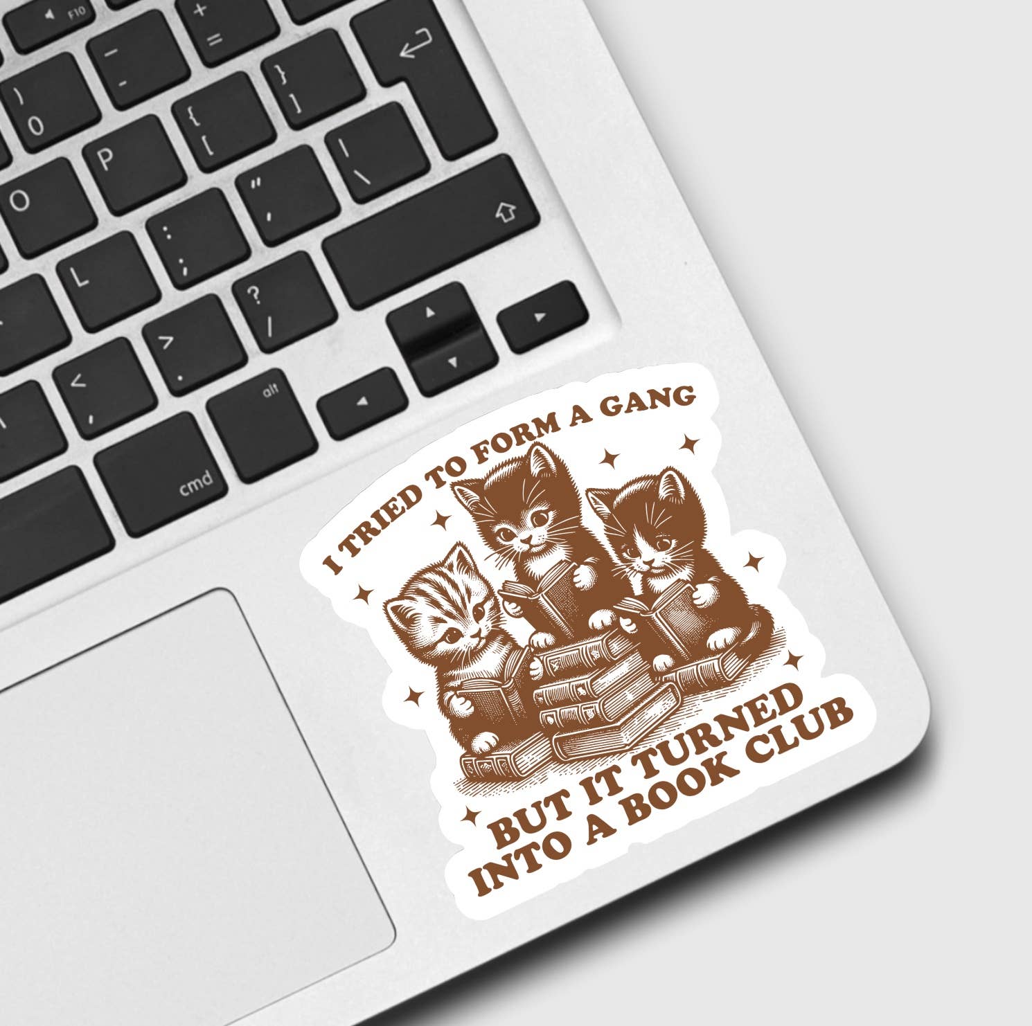 Ace the Pitmatian Co - Wholesale Sticker - Book Club Bookish Sticker1