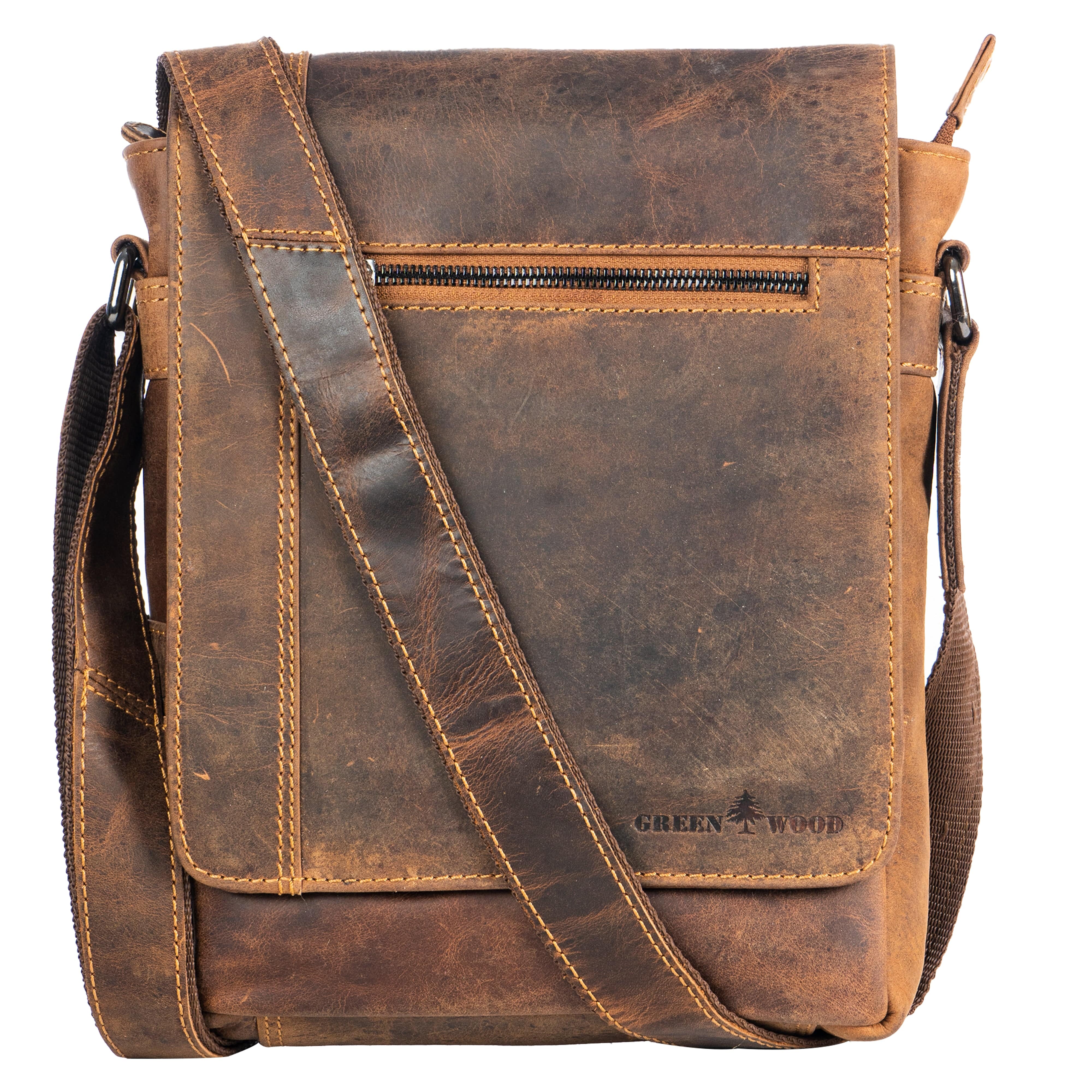 Greenwood Leather - Wholesale Messenger Bag - Unisex - Henry Unisex Mini-Messenger Bag1