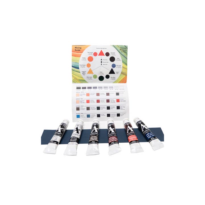 Chartpak, Inc. - Wholesale Paint Set - Grumbacher® Academy® Oil 7pc Bonus Set, 24ml.1
