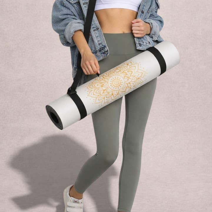 Shakti Warrior - Wholesale Yoga Mat - Chakra Shanti PU Yoga Mat0