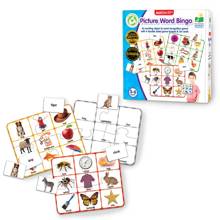 Match It! Bingo - Picture Word for wholesale by The Learning Journey