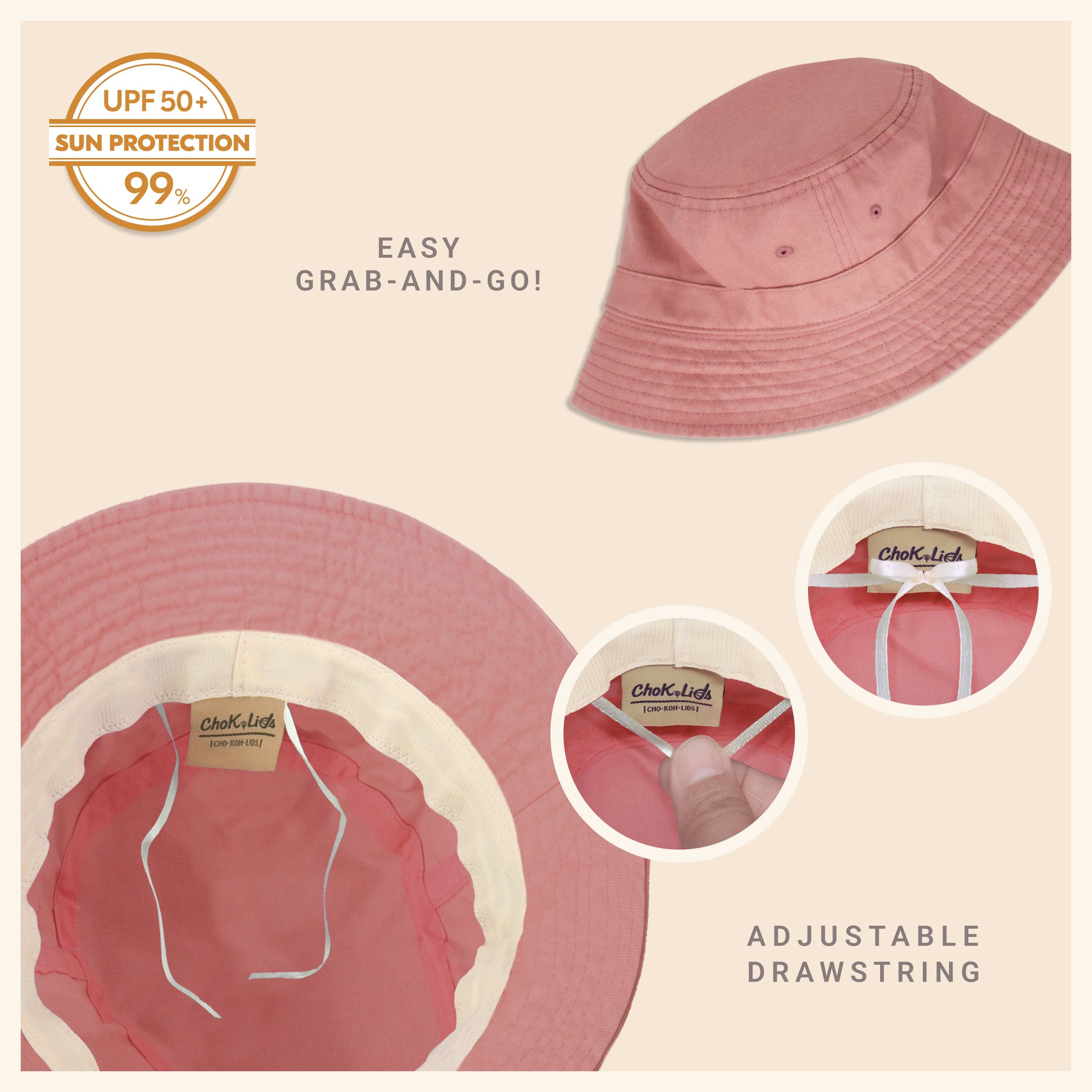 ChoKoLids – Engroshandel Bucket hat - Dame – CHOK.LIDS lærred spand hat25