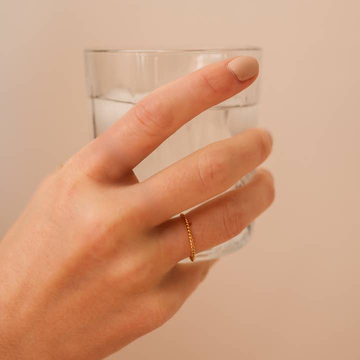 Sunny Sunday - Wholesale Band/Stacked Ring - Spencer Ring1