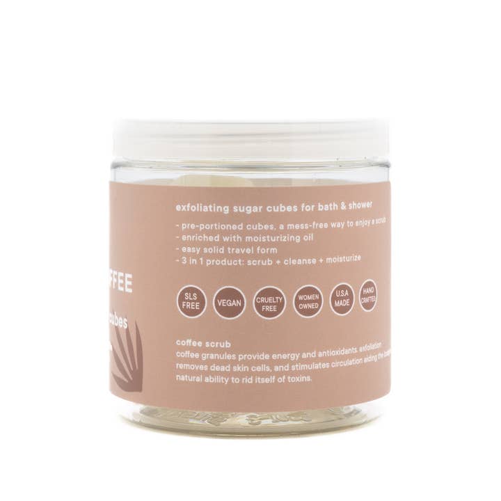 Latika Beauty - Wholesale Body Scrub/Exfoliant - Mother's Day Gift 💗 Sugar Scrub Cubes - Morning Coffee 🤎