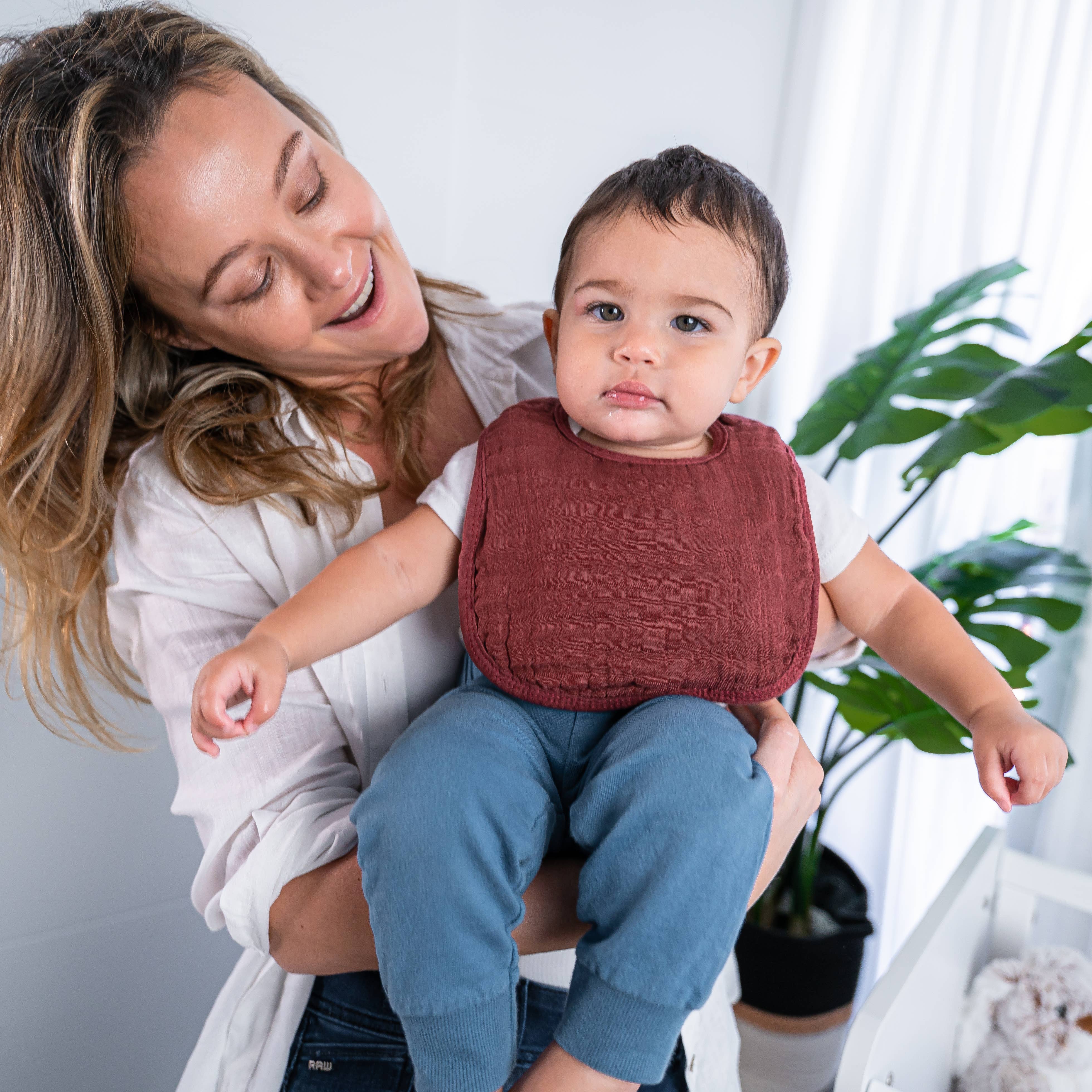 Comfy Cubs - Wholesale Bib - Baby - Muslin Cotton Baby Bibs Adjustable Size by Comfy Cubs31