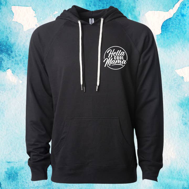 Moletom com capuz Hella Cool Mama (2 cores) por atacado de Hella Shirt Co.