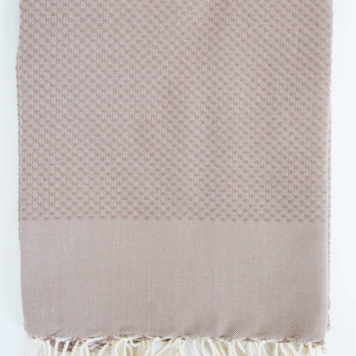 Scents and Feel – wholesale Badhandduk – Fouta-handduk i bikaksmönster - enfärgad12