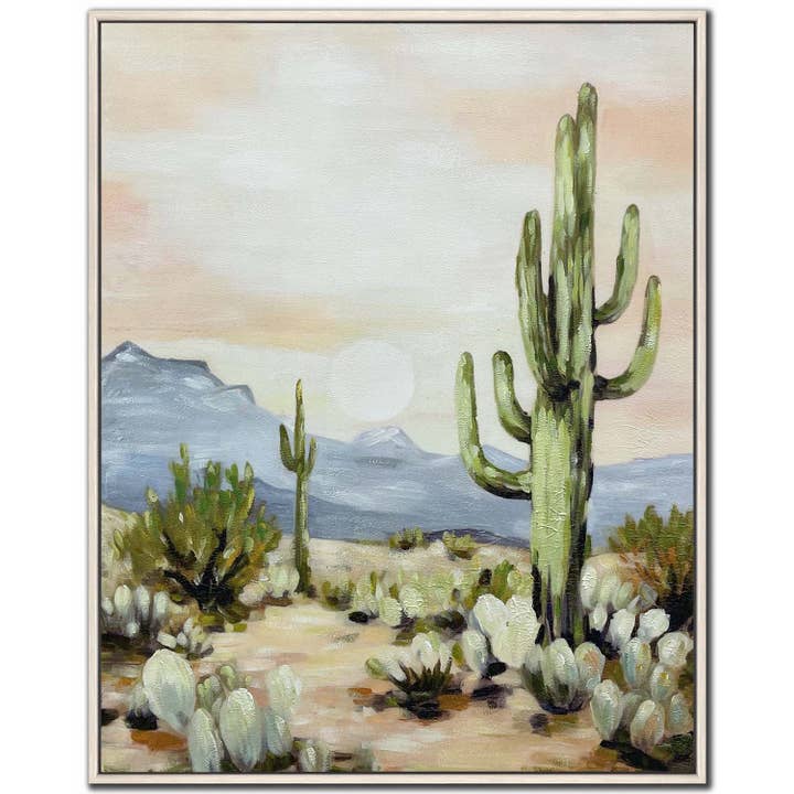 Desert Morning Ii Canvas Wall Art for wholesale by Streamline Art
