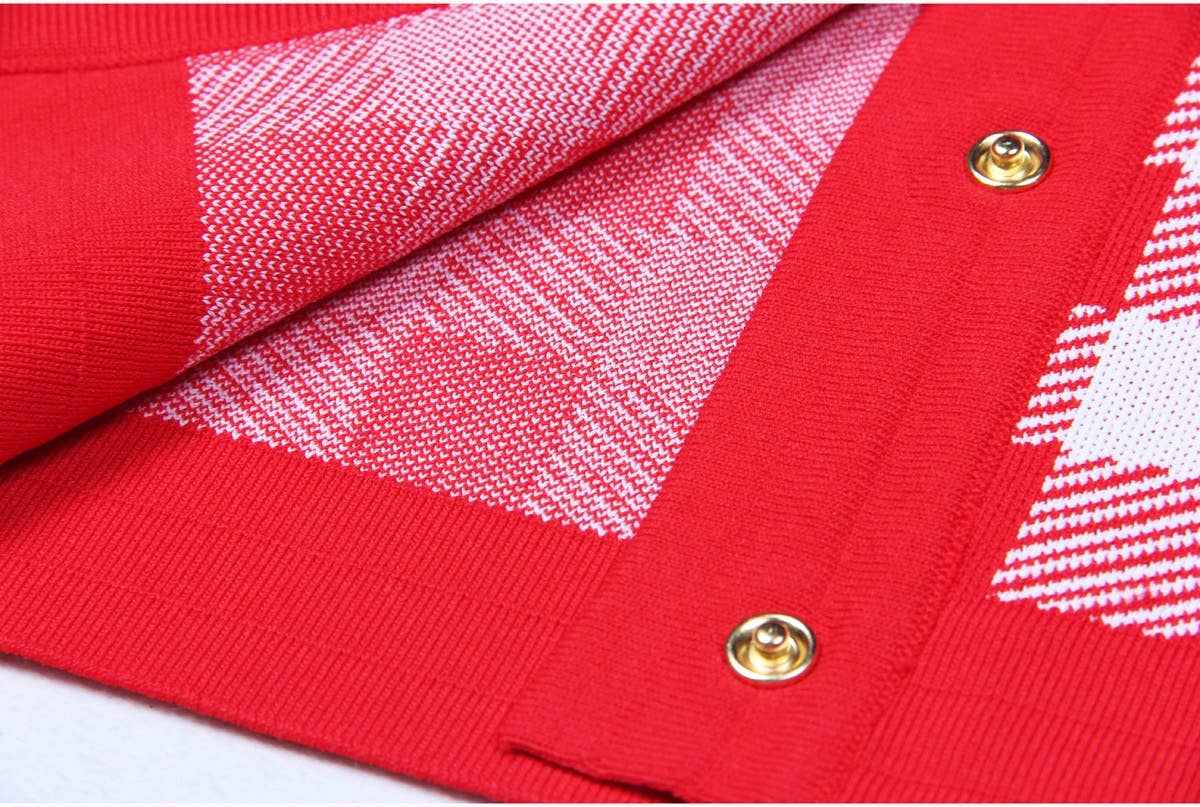 Productseeker - Wholesale Cardigan - Women's - JK071 Chic Plaid Cardigan Jacket - Autumn Essential13