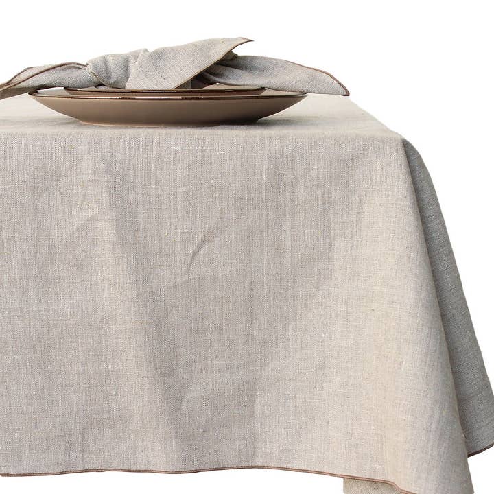 Giardino Segreto - Wholesale Tablecloth - 100% linen tablecloth CORDONCINO7