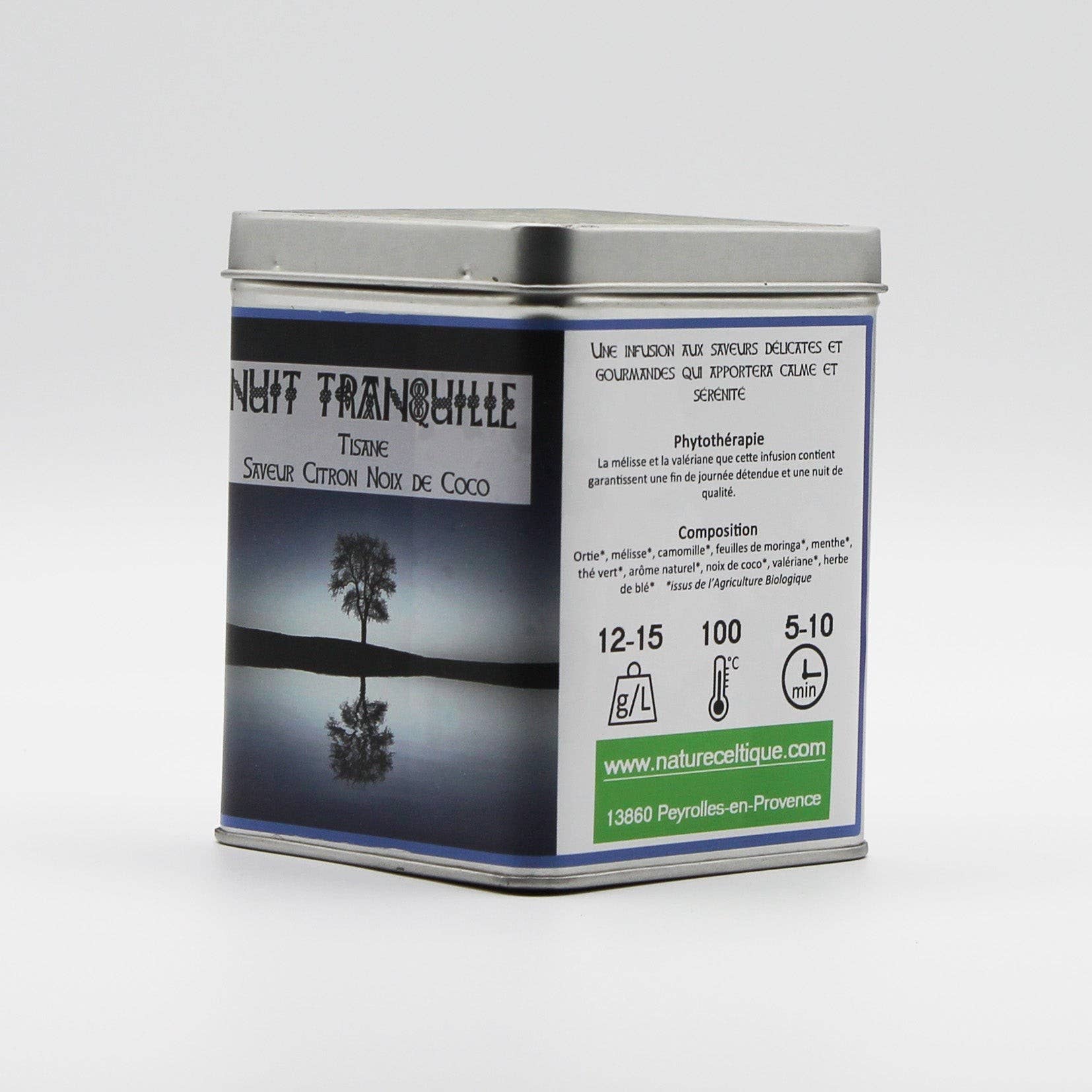 Nature Celtique - Wholesale Health/Detox Tea - Nuit Tranquille - 100g Bag3