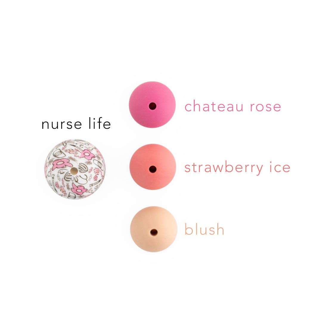 Cara & Co Silicone Craft Supply - Wholesale Craft Supplies - Standard Silicone Print Beads77