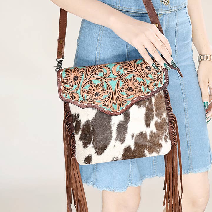 LS Western - Wholesale Clutch Bag - Women's - OHG112 Envelope Genuine Leather women bag western Bag