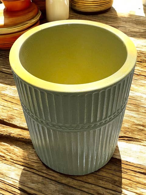 10pc Lot Stripped Candle Vessels (Lid Included) - 10.5 oz for wholesale by Stone Creek Vessels