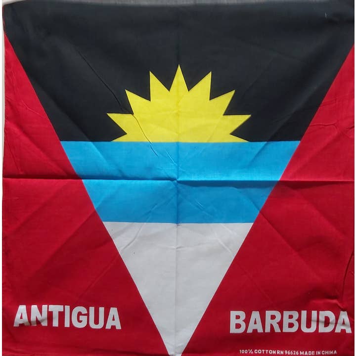 Worldwide Souvenir Mart – Bandana - Unissexo por atacado – Bandeira de Carnaval das Caraíbas Bandana/Bandana Bandeira de São Luciano2