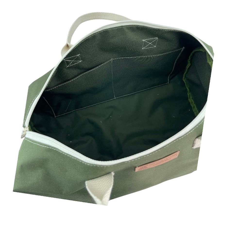 Emmanuel Création - Wholesale Weekender Bag - Women's - Duffle bag, “Brooklyn” khaki3