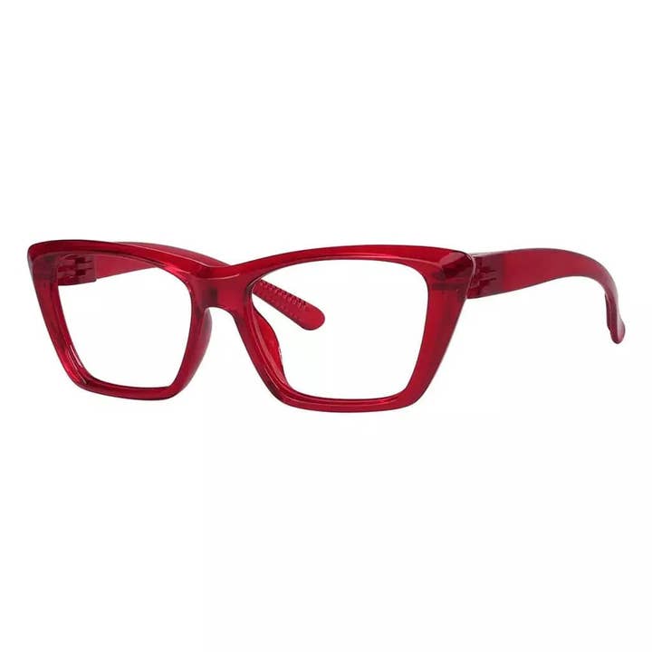 SPARE-SPECS, LLC - Wholesale Eyeglasses - Unisex - Cat Eye 30% Blue Light Blocking Metalless Screwless Glasses17