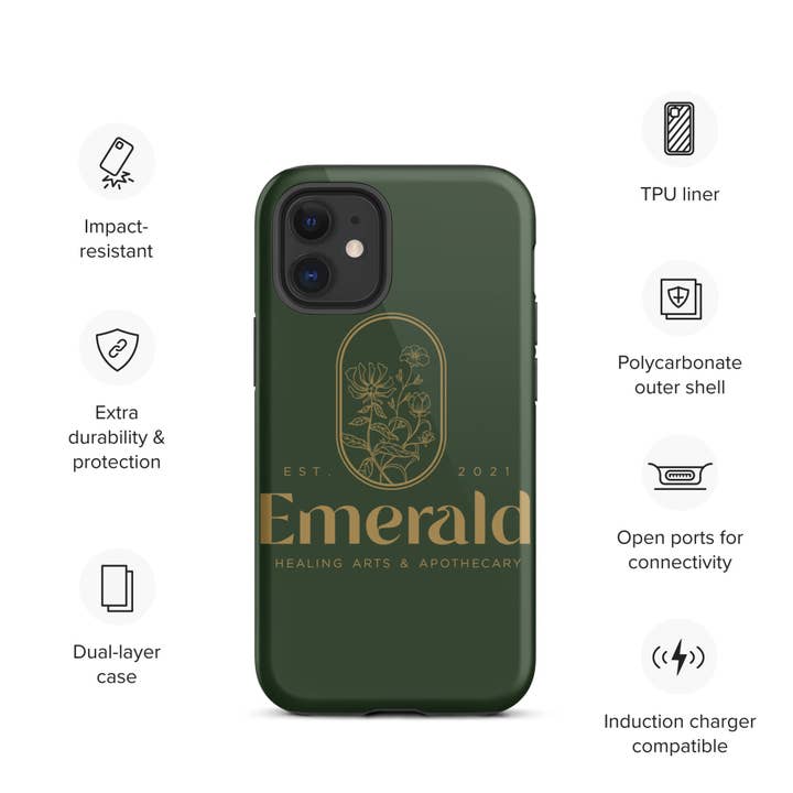 Practicality Skin & Body care - Wholesale Phone Case - Unisex - Emerald Tough iPhone case7
