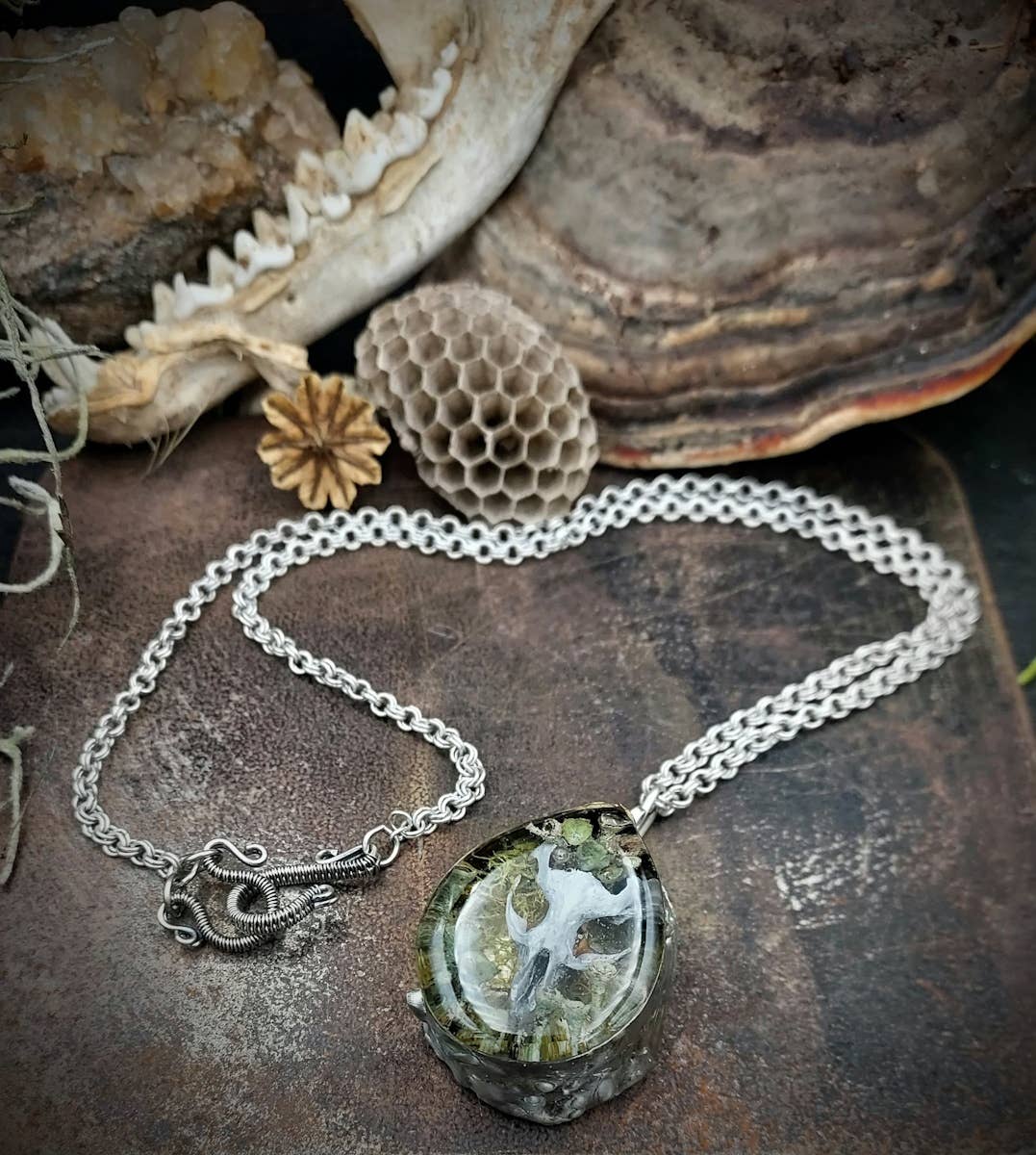 Baba Yaga - Wholesale Pendant/Charm Necklace - Crowned Guardian Necklace3