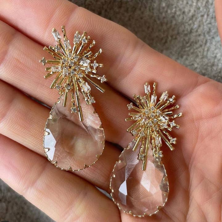 Erin McDermott Jewelry - Wholesale Dangle Earrings - Champagne Drop2