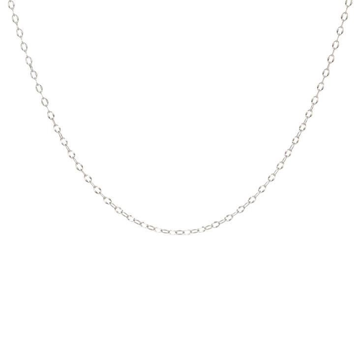 Corrente de Layering Delicada Prata Dapada .Gimlet por atacado de Freshie & Zero