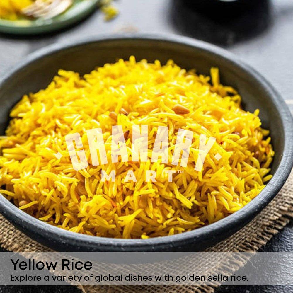 Granary Mart - Vente Riz - Riz basmati doré parboiled extra long1