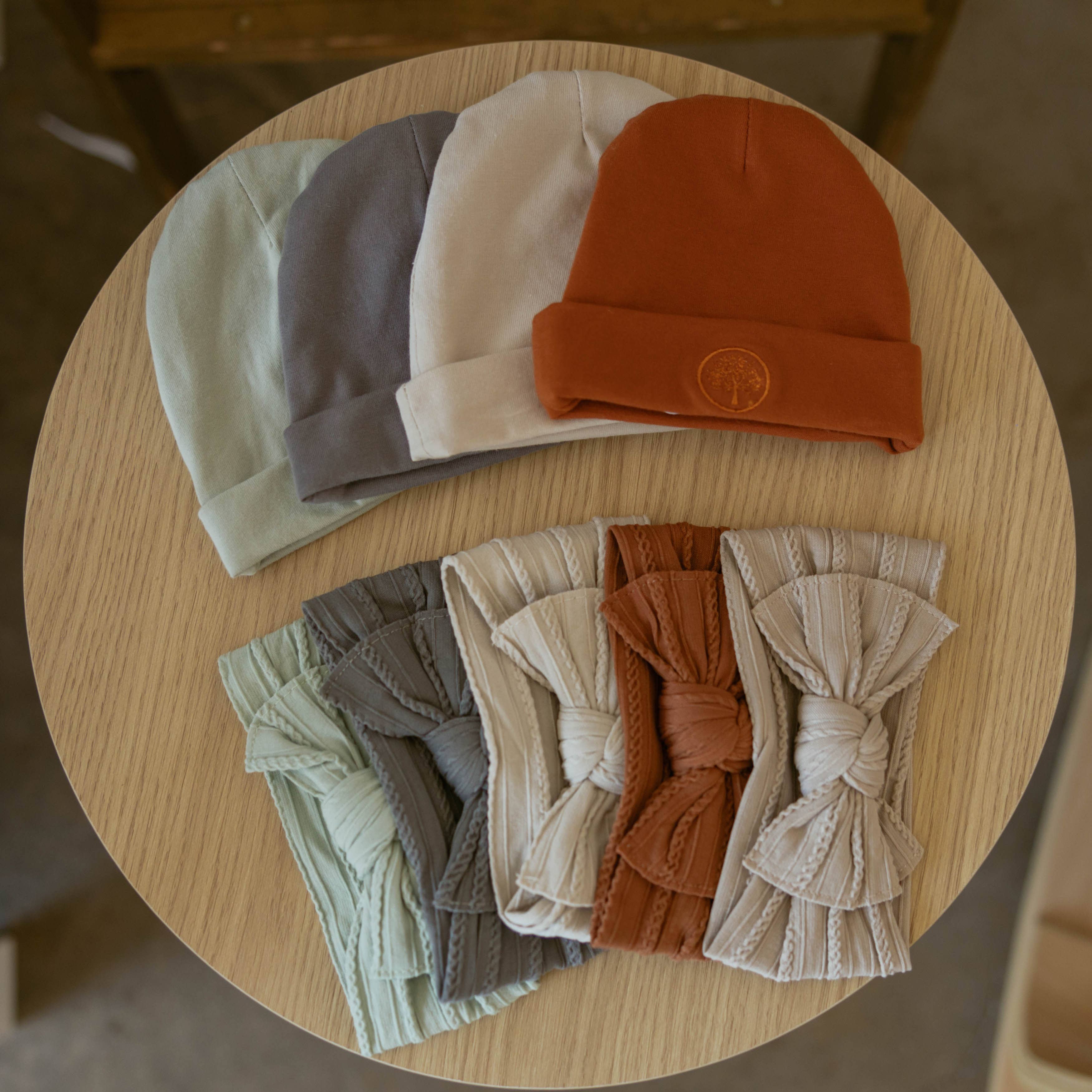 Parker Baby Co. – Großhandel Neugeborenen-Mütze – Baby – Baby-Mützen - 2er-Pack3