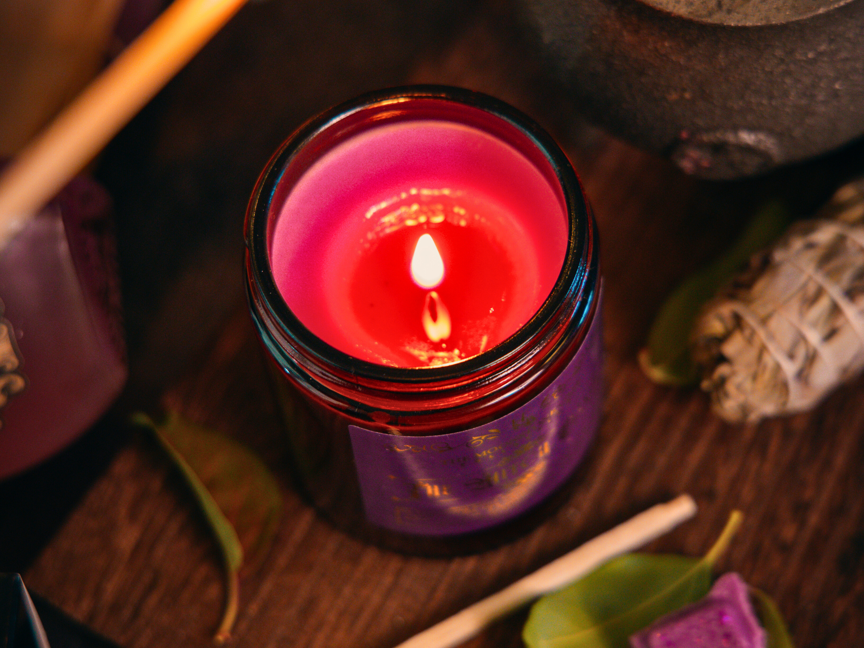 Hex & Boon - Wholesale Jar/Filled Candle - The Witch Elixir Scented Soy Candle 130g4