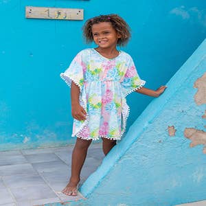 Toddler Rash Guard Swimsuit  Girls Crochet Hem Two Piece Swimsuit – Mia  Belle Girls