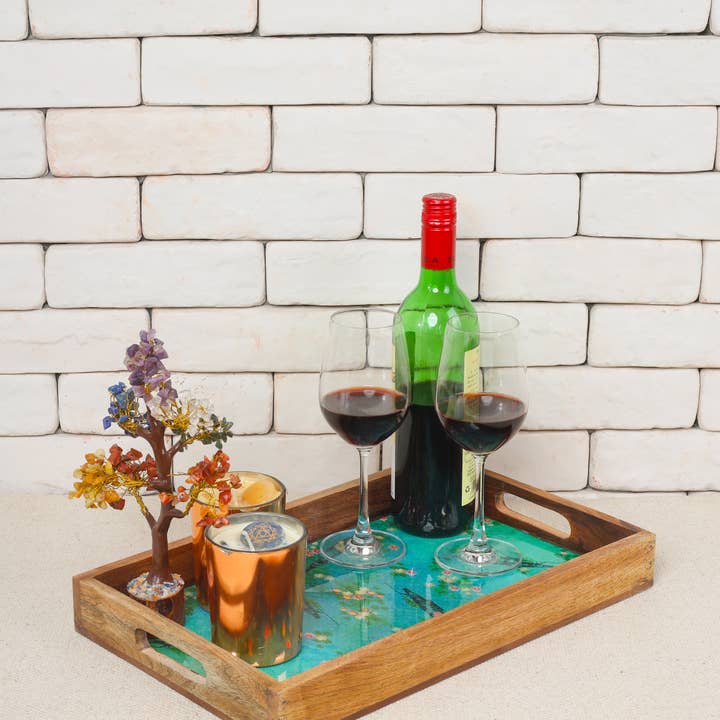 Tiramisu - Wholesale Decorative Tray - Lake Reverie Decorative Trays (Set of 3)