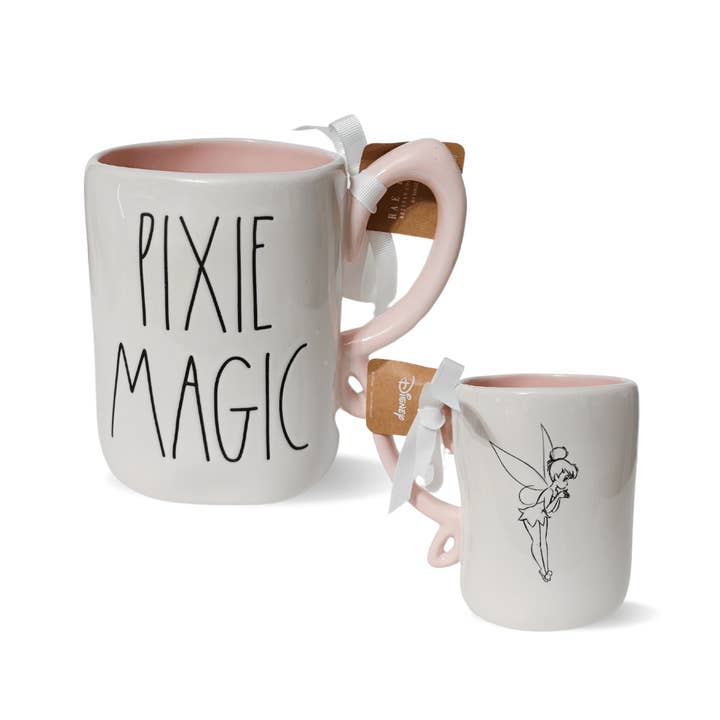 Nevsher Lior – Engroshandel Kaffekrus – Rae Dunn x Disney Peter Pan - Klokkeblomst Fe Magi | Peter Pan og Klokkeblomst