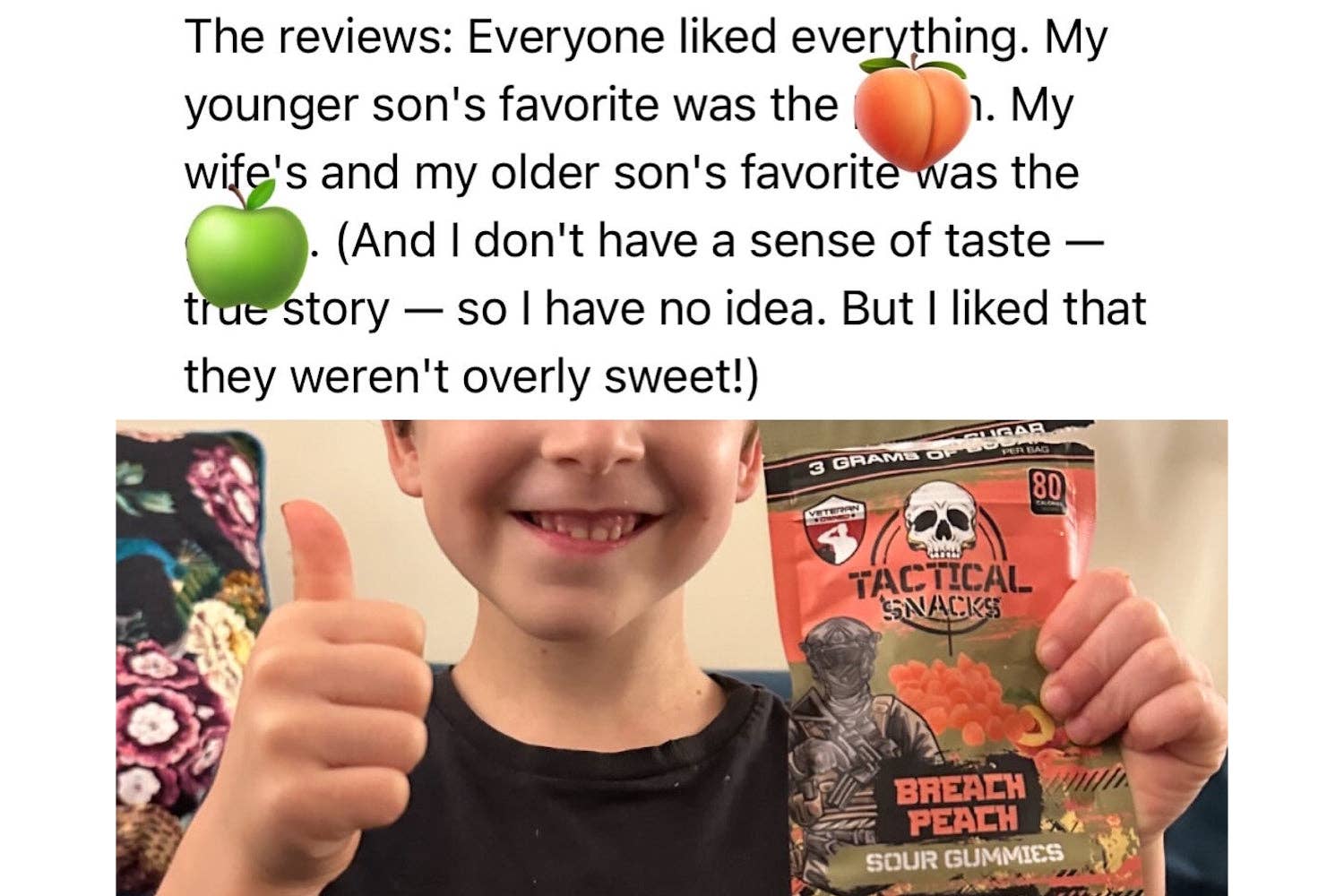 Tactical Snacks – wholesale Gelégodis – Taktiska Snacks Breach Peach Gummigodis8