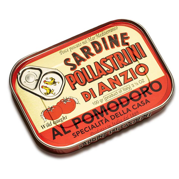 Pollastrini Sardines in Tomato Sauce for wholesale by International Loft