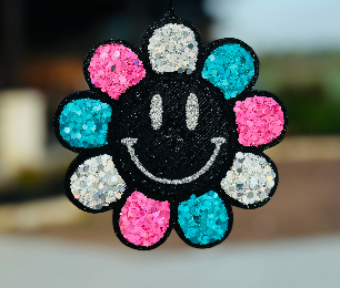Scent Story Freshies - Wholesale Car Freshener - Unisex - Smiling Flower Car Freshie/Car Scent/Air Freshener1