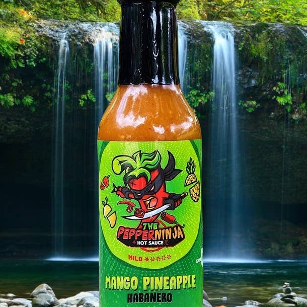 The Pepper Ninja Hot Sauce - Wholesale Hot Sauce - Mango Pineapple Habanero2