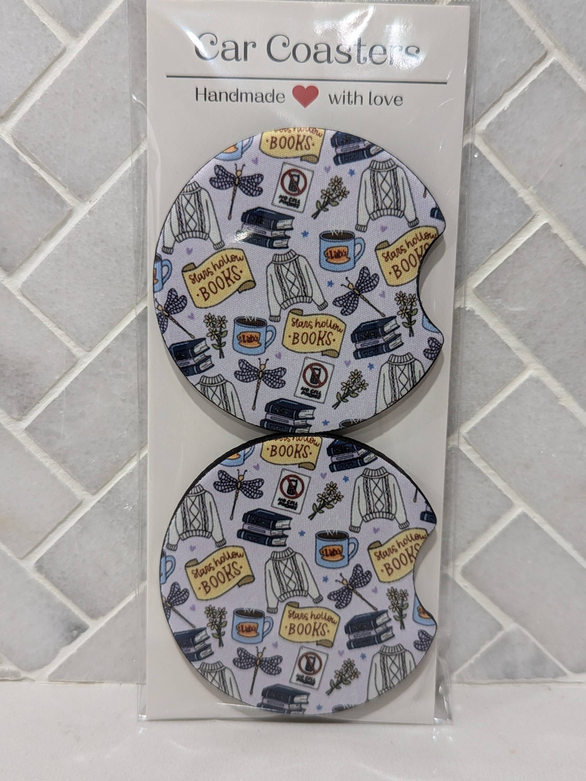 Sweet Bean Candle Collective - Wholesale Car Coaster - Women's - Gilmore Girls Inspired Car Coasters0
