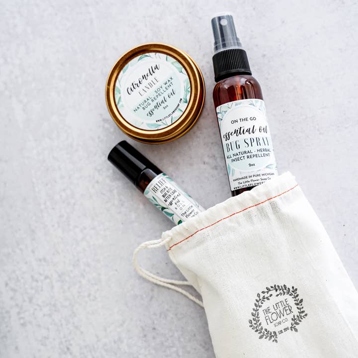 The Little Flower Soap Co - Wholesale Insect Repellent - Outdoor Kit1
