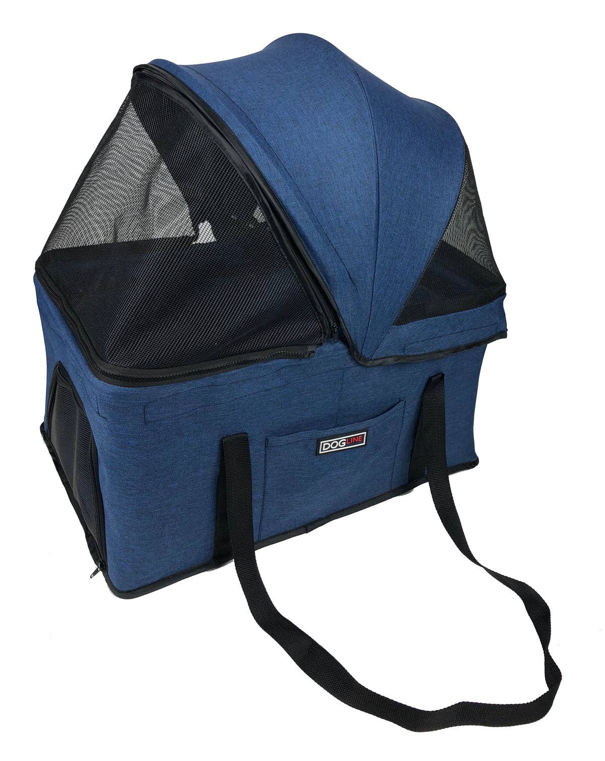 Dogline - Vendita all'ingrosso Trasportino - Cani e gatti - Passeggino Executive per Animali con Culla Rimovibile8
