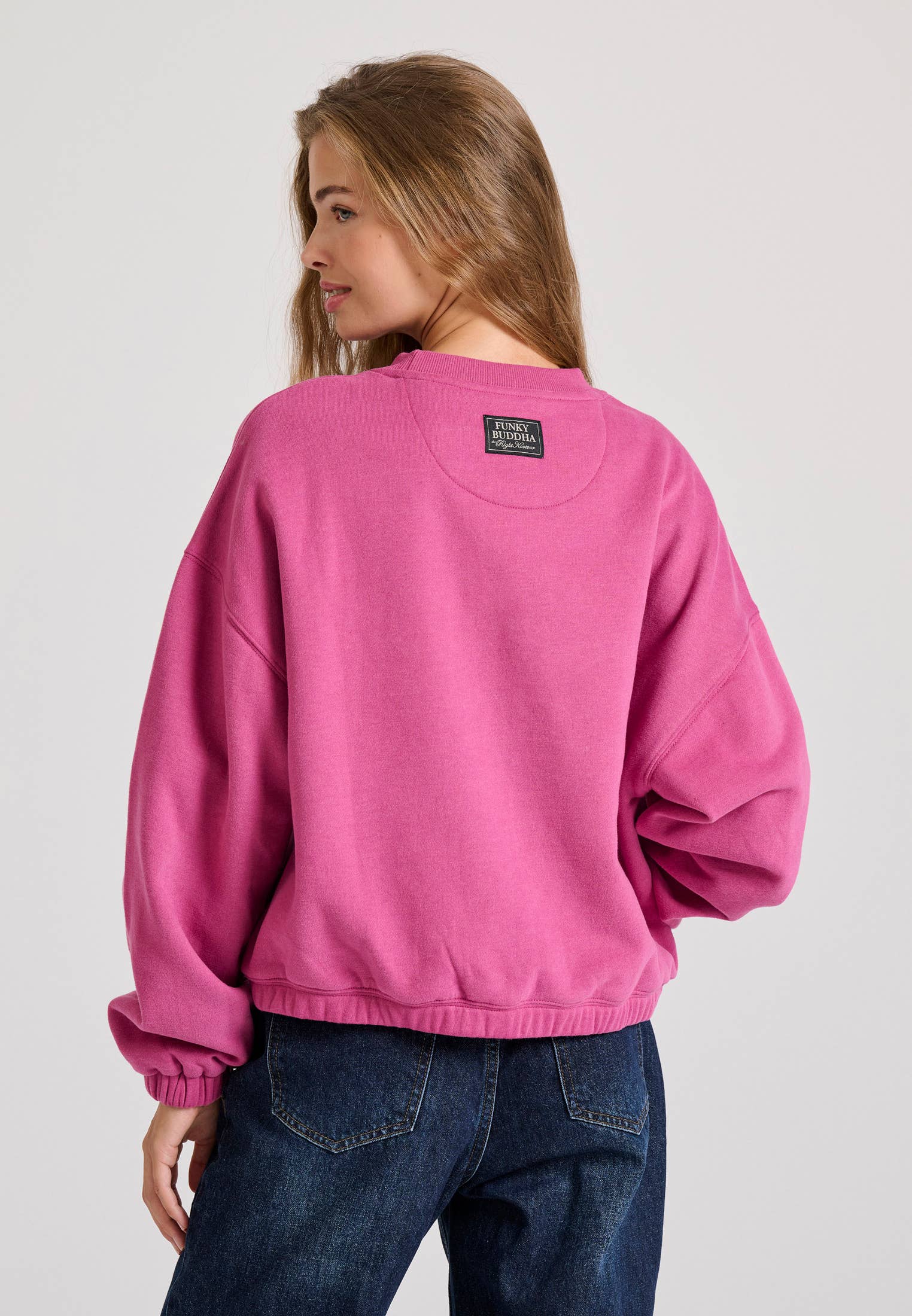 Funky Buddha - Wholesale Sweatshirt - Women's - Ladies Crew Neck Sweater10