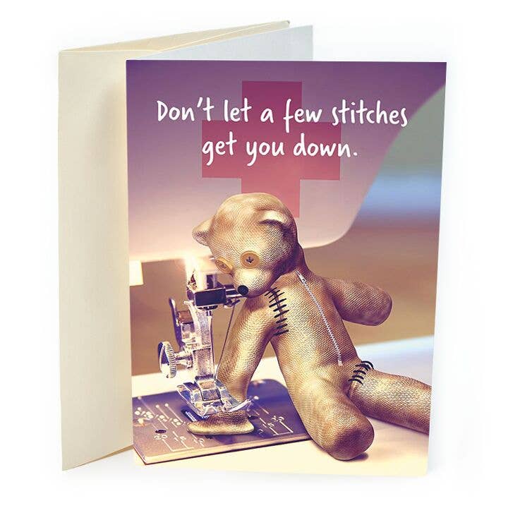 Funny Bear Get Well Tarjeta para venta al por mayor de St Thomas Greetings