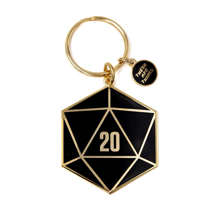 These Are Things - Wholesale Sleutelhanger - Uniseks - D20 Emaille sleutelhanger0