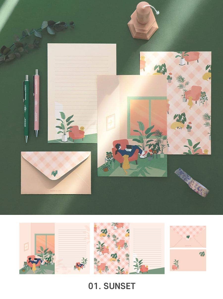 Notable Designs (UK) – wholesale Stationery/notecard set – Iconic Haru Letter Set3