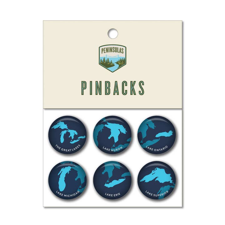 Great Lakes Pin Pack for wholesale by Peninsulas